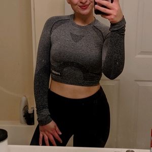 Gymshark Ombre Seamless Crop Top